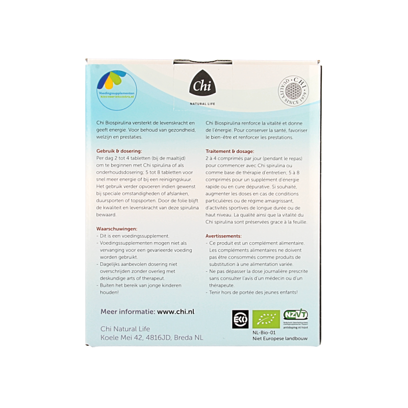 Chi Spirulina navul bio - Afbeelding 3