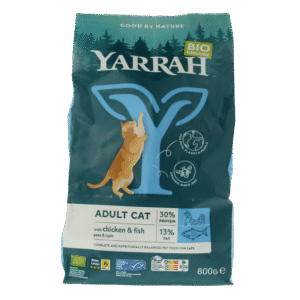 Yarrah Adult kattenvoer met vis bio