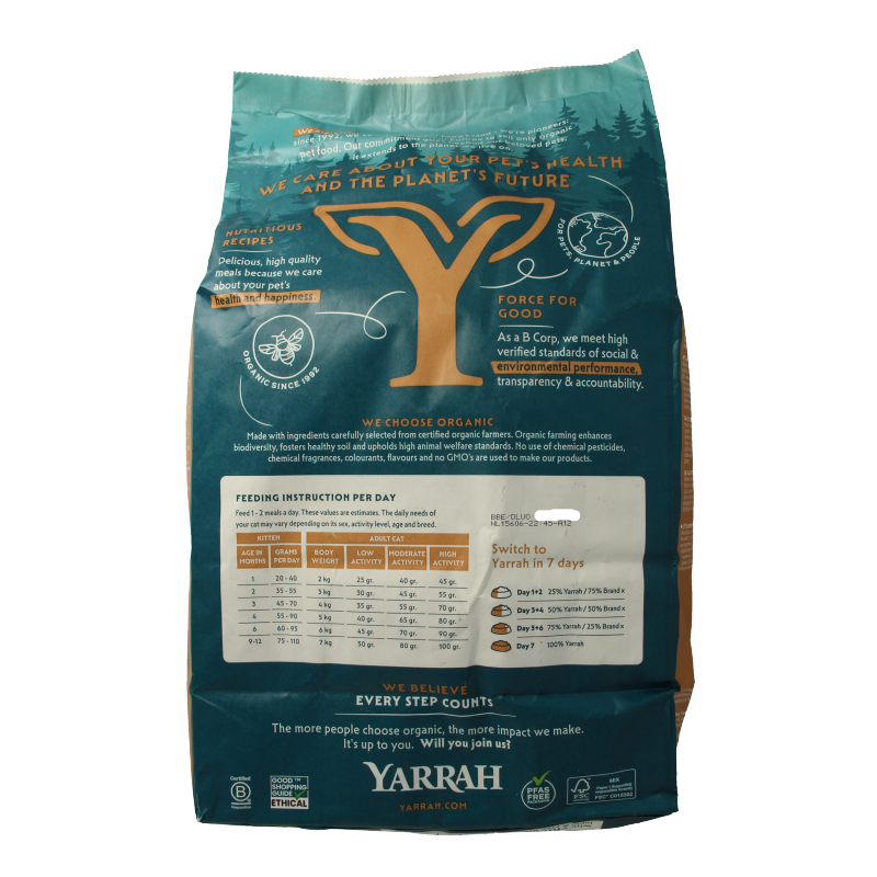 Yarrah Kattenvoer wheat-free bio - Afbeelding 3