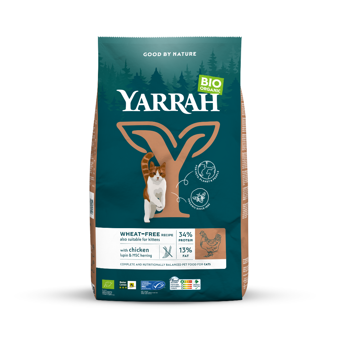 Yarrah Kattenvoer wheat-free bio