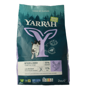 Yarrah Kattenvoer voor gesteriliseerde kat wheat-free bio
