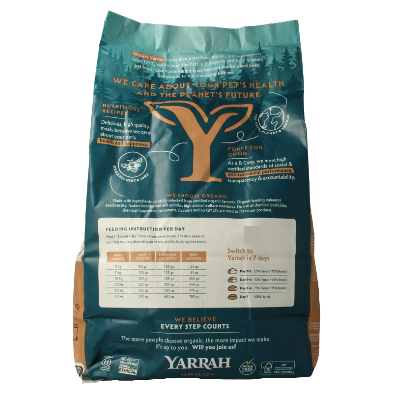 Yarrah Hondenvoer grainfree bio - Afbeelding 3