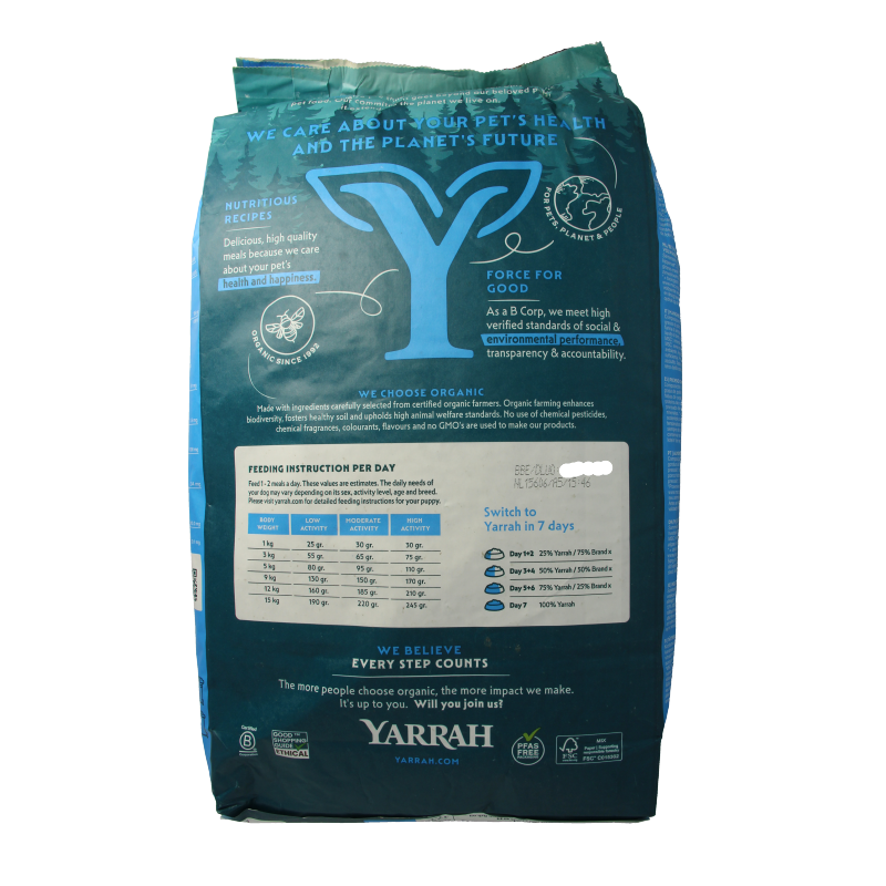 Yarrah Adult hondenvoer met kip bio MSC - Afbeelding 3