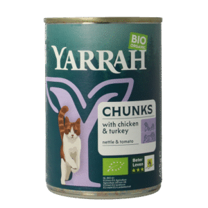 Yarrah Kat kip kalkoen in saus bio