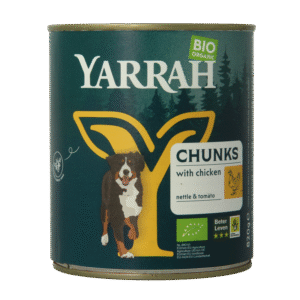 Yarrah Hond brokjes kip in saus bio