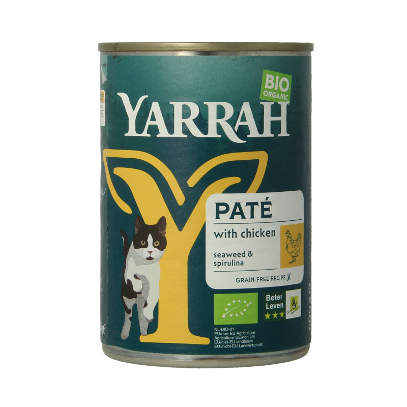 Yarrah Kat pate met kip bio