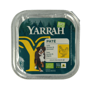 Yarrah Hondenvoer pate met kip bio
