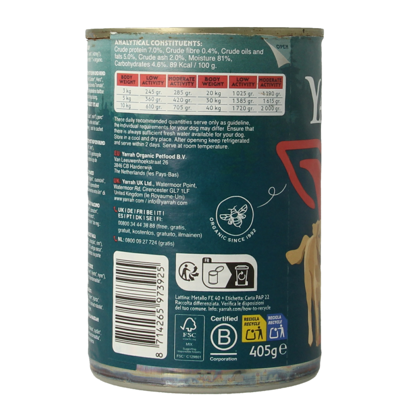 Yarrah Hond brok rund in saus bio - Afbeelding 2