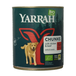 Yarrah Hond brok rund & kip in saus bio