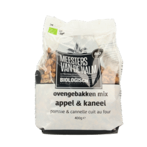 De Halm Ovengebakken mix appel en kaneel bio