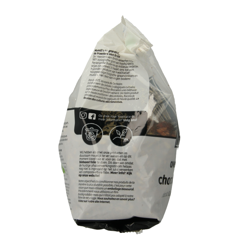 De Halm Ovengebakken mix chocolade en amandel bio - Afbeelding 2