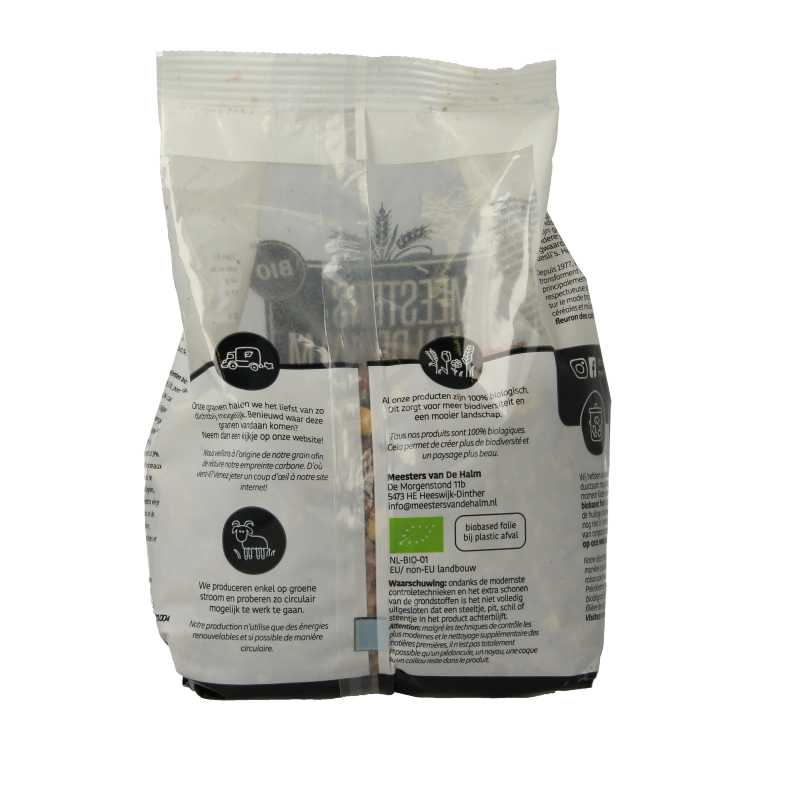De Halm Ovengebakken mix chocolade en amandel bio - Afbeelding 3