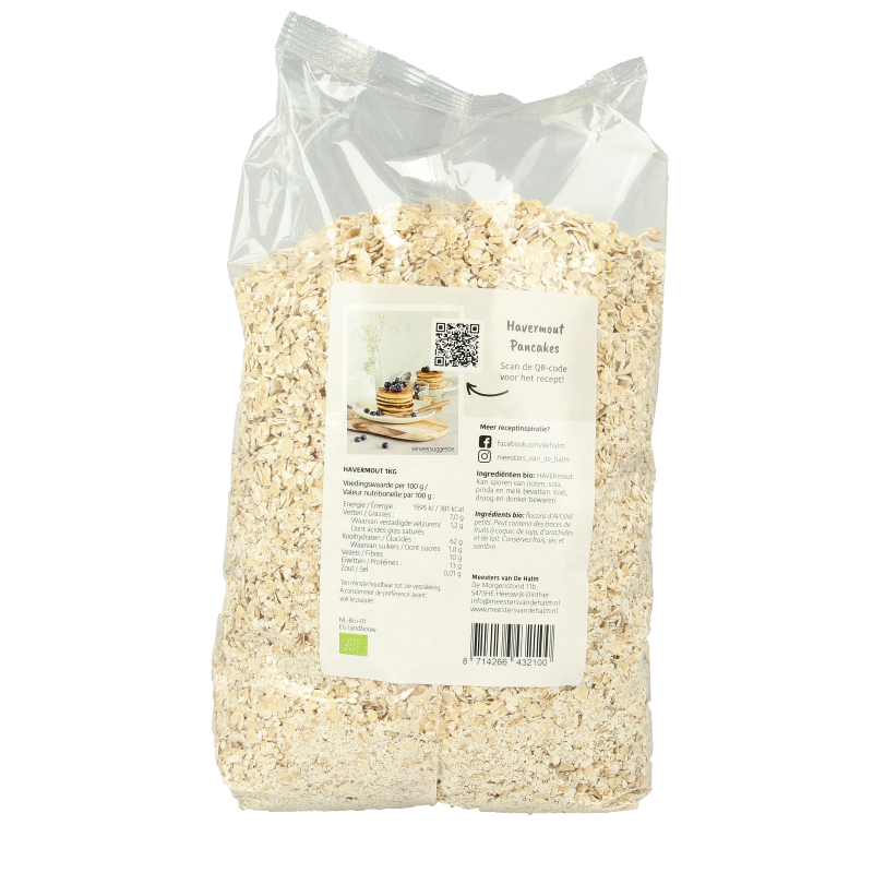 De Halm Havermout bio - Afbeelding 2