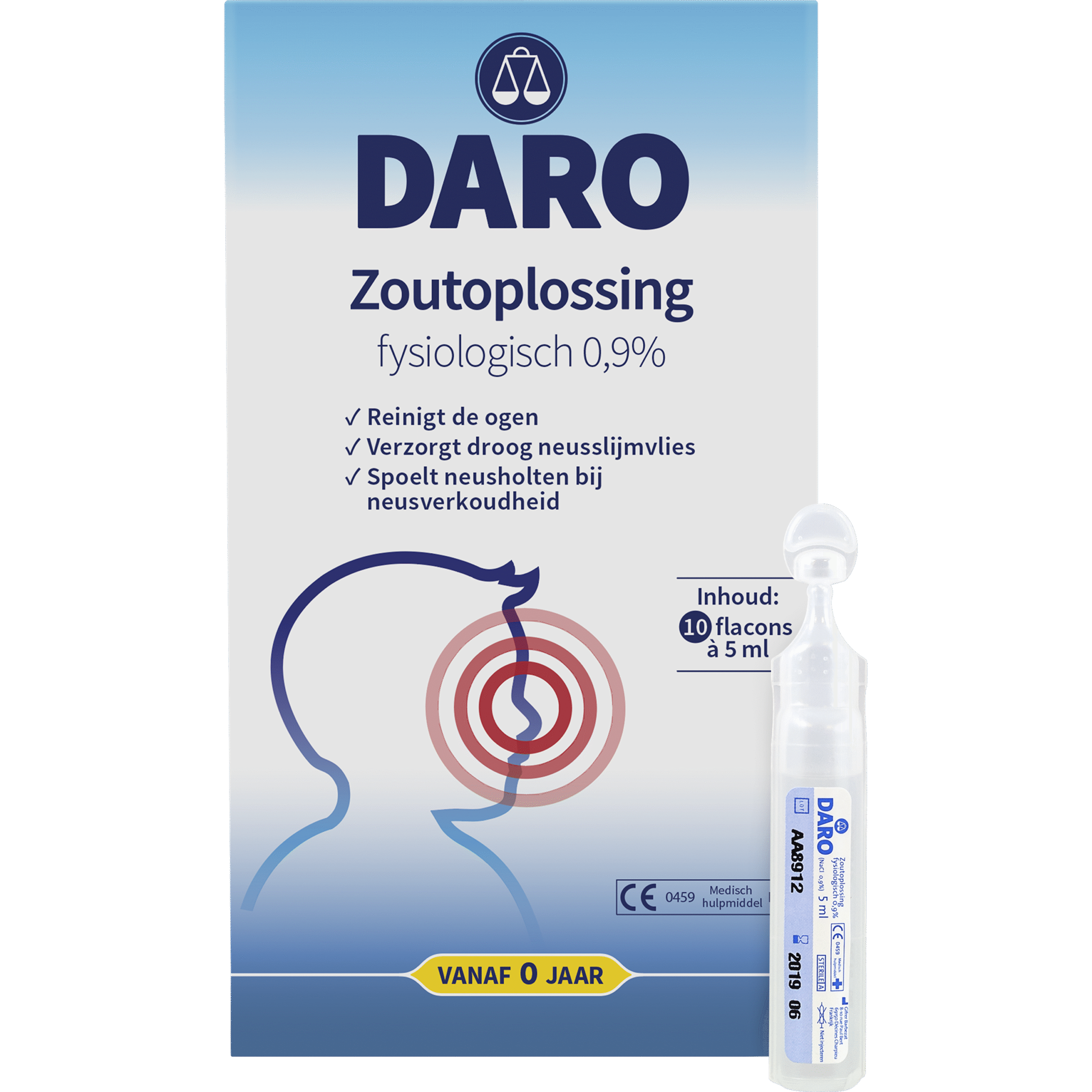 Daro Kind fysiologische zoutoplossing 5ml - Afbeelding 2