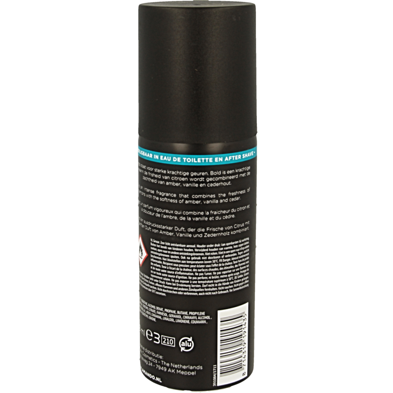 Amando Deodorant spray bold - Afbeelding 2