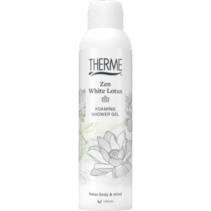 Therme Zen white lotus foaming showergel