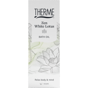 Therme Zen white lotus bath oil