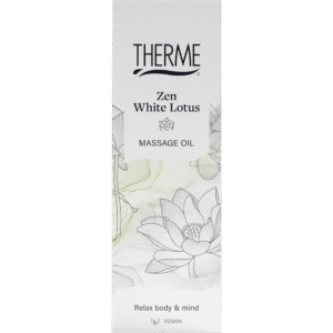 Therme Zen white lotus massage oil