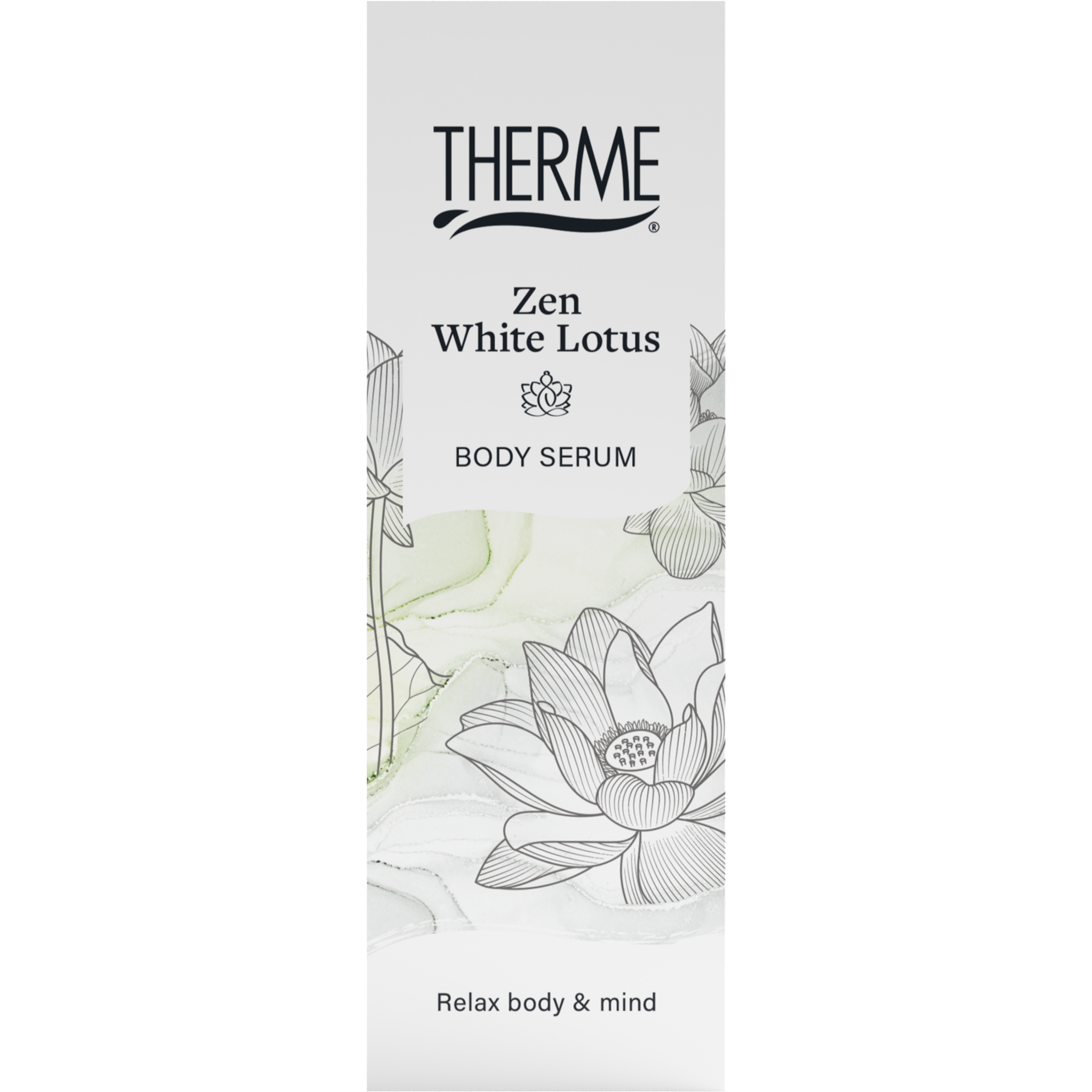 Therme Zen white lotus body serum