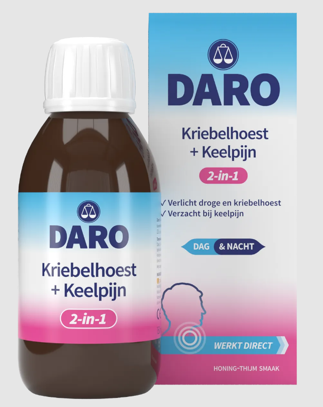 Daro 2 in 1 Kriebelhoest en keelpijn - Afbeelding 5