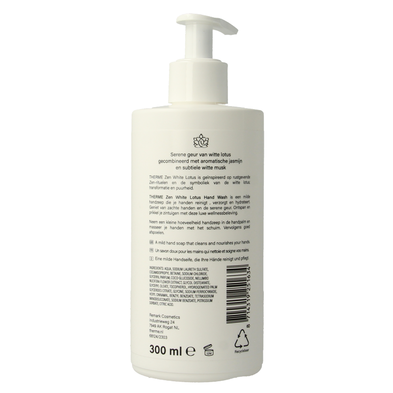Therme Zen white lotus handwash - Afbeelding 2