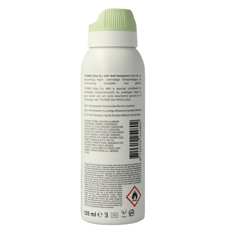 Therme Deospray anti-transpirant extra dry - Afbeelding 2