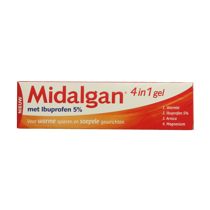 Midalgan 4 in 1 gel + 5% ibuprofen - Afbeelding 4