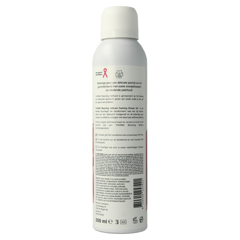 Therme Showergel blooming self care foaming - Afbeelding 2