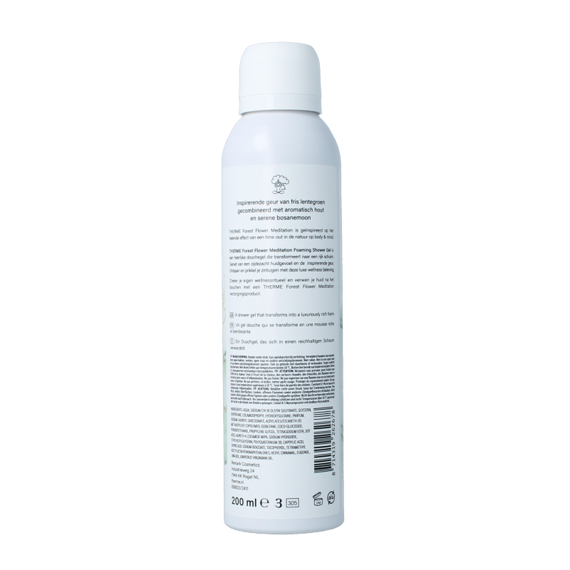 Therme Forest flower meditation foam showergel - Afbeelding 2