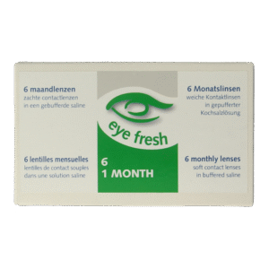 Eyefresh Maandlenzen -1.50