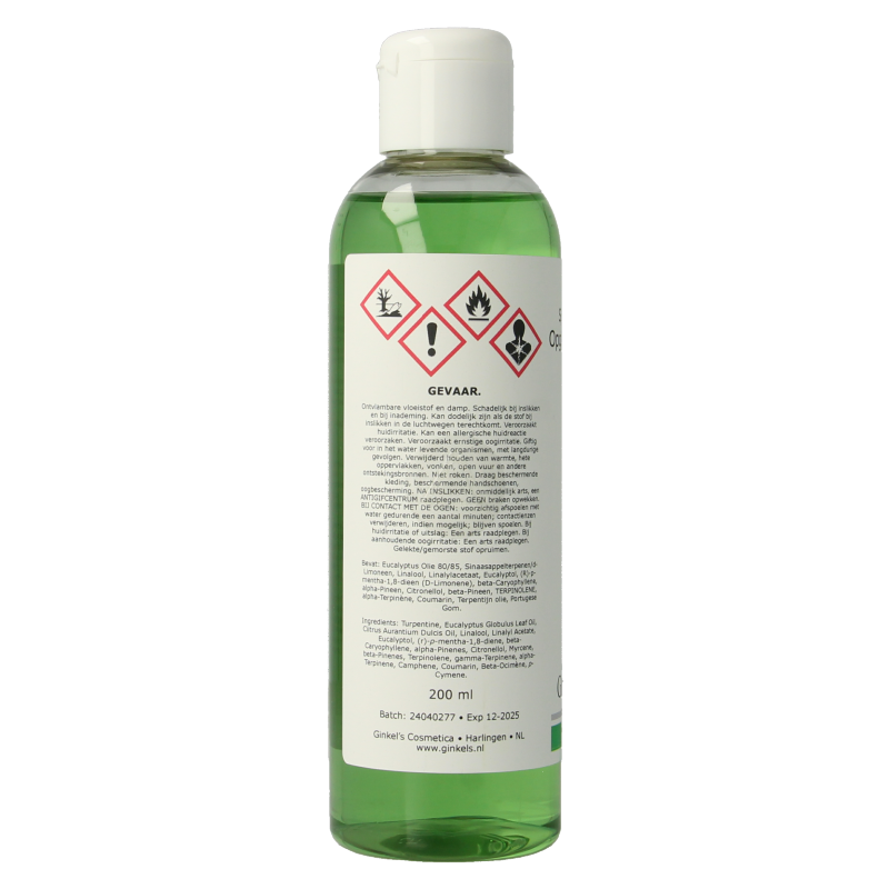 Ginkel's Sauna opgietconcentraat eucalyptus & menthol - Afbeelding 2