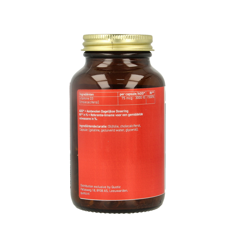 All Natural Vitamine D3 75mcg - Afbeelding 2