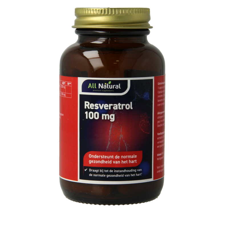 All Natural Resveratrol 100mg