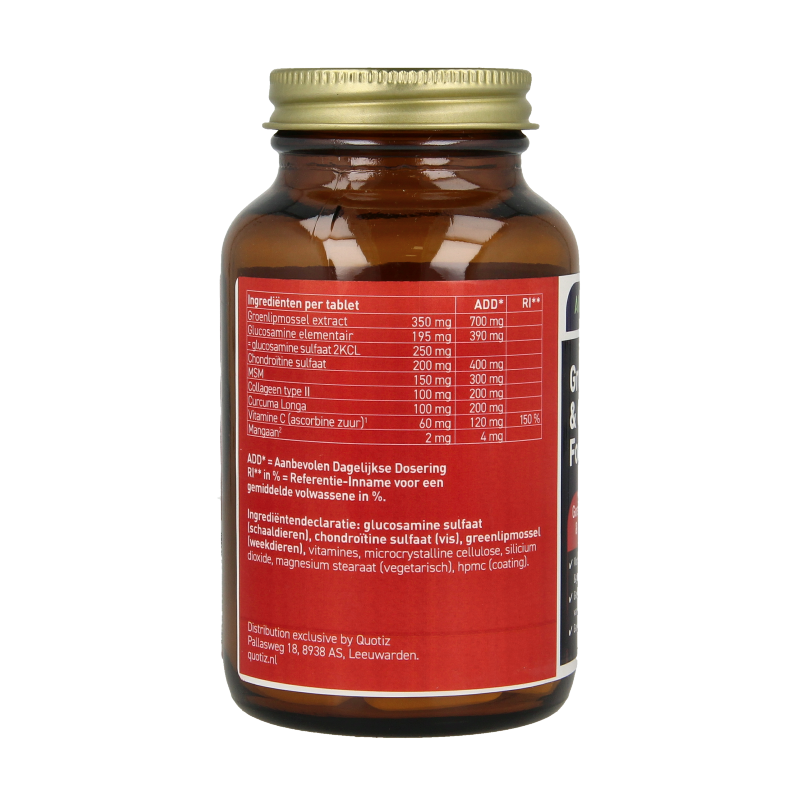 All Natural Groenlipmossel & collageen II formule - Afbeelding 2