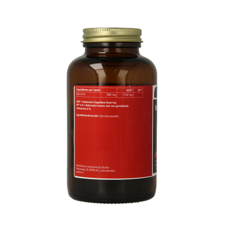 All Natural Spirulina 580mg - Afbeelding 2