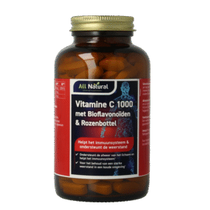 All Natural Vitamine C 1000 met bioflavonoiden & rozenbottel