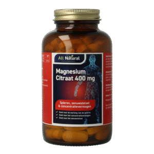 All Natural Magnesium citraat 400mg