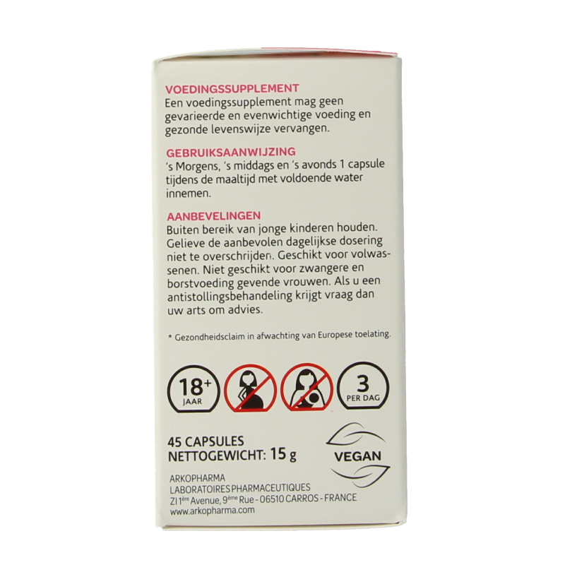 Arkocaps Moederkruid bio - Afbeelding 3