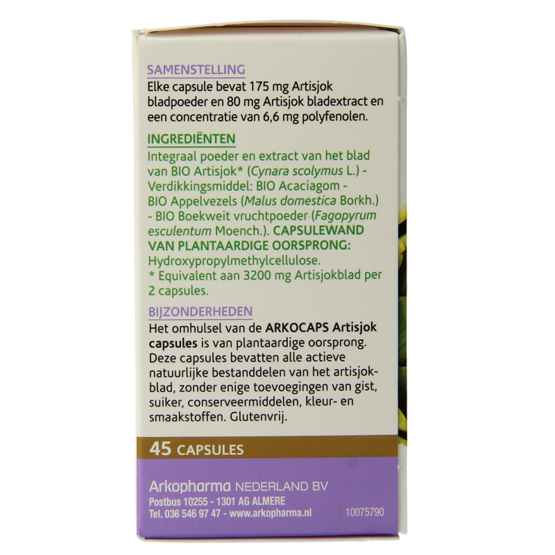 Arkocaps Artisjok bio - Afbeelding 3