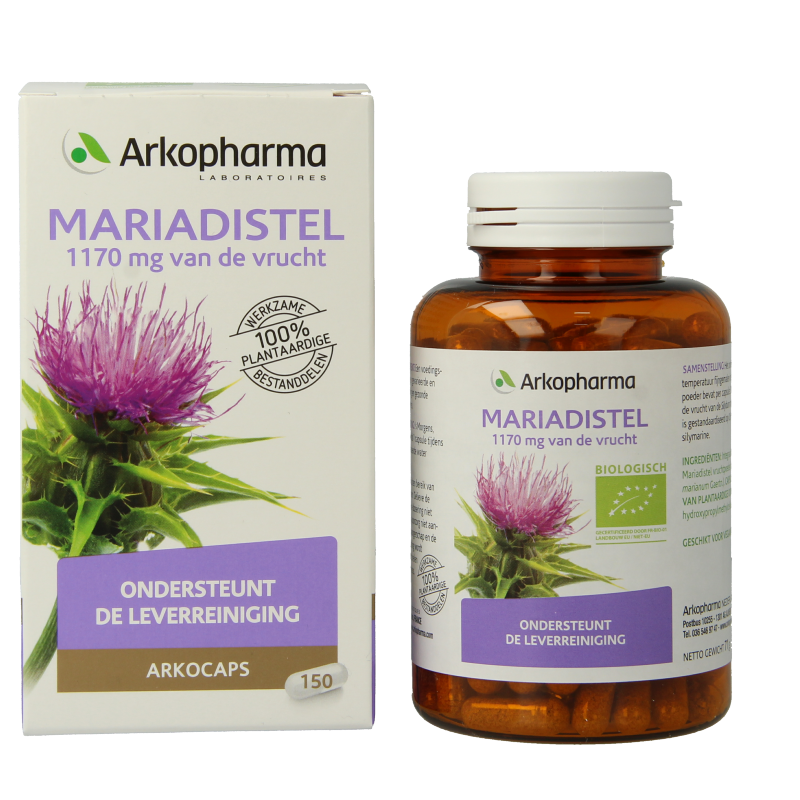 Arkocaps Mariadistel bio - Afbeelding 2
