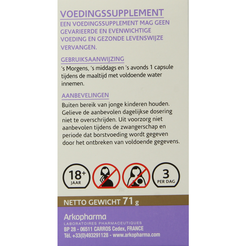 Arkocaps Mariadistel bio - Afbeelding 3