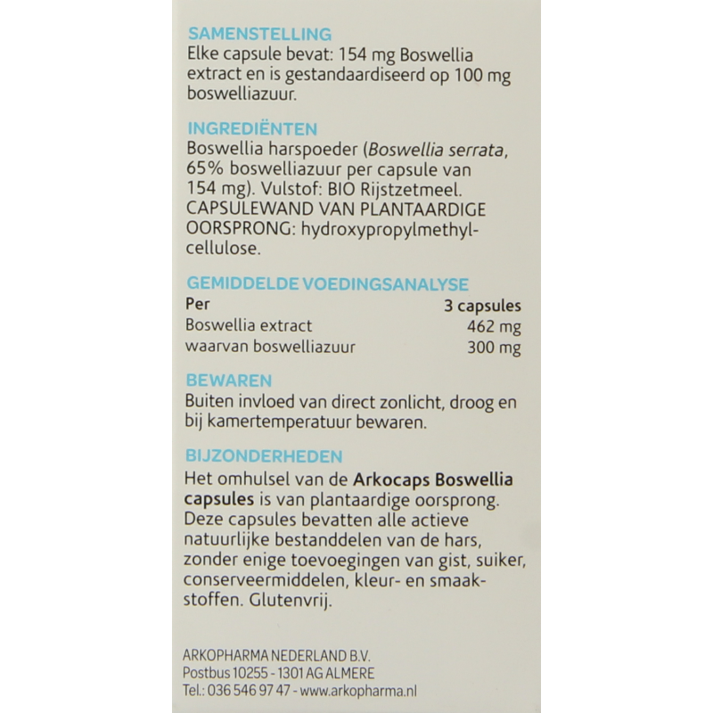 Arkocaps Boswellia - Afbeelding 5