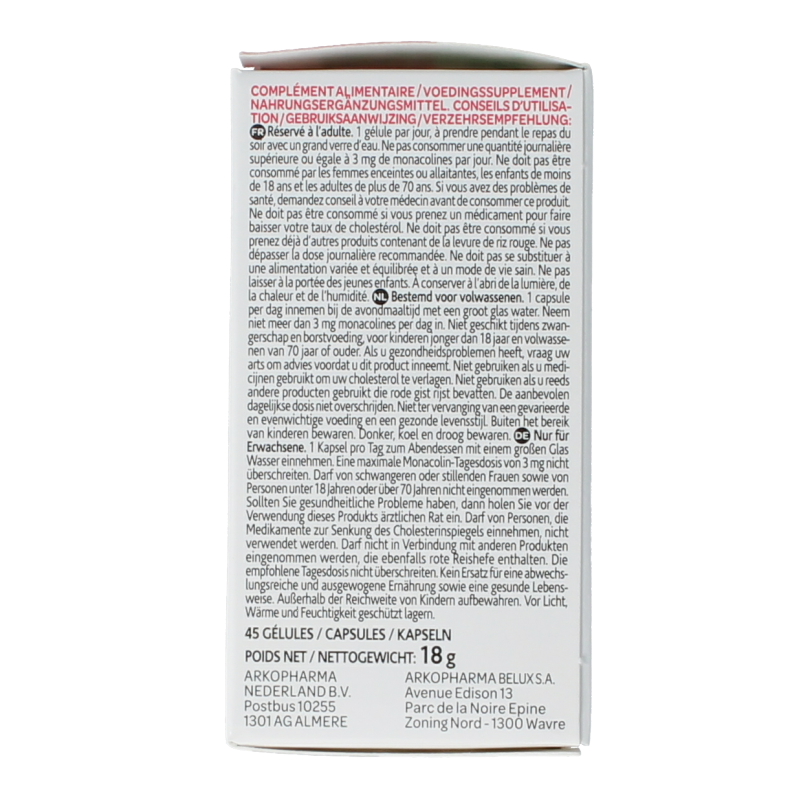 Arkocaps Rode gist rijst bio - Afbeelding 3