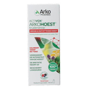 Arkohoest Kruidensiroop gezoet met honing