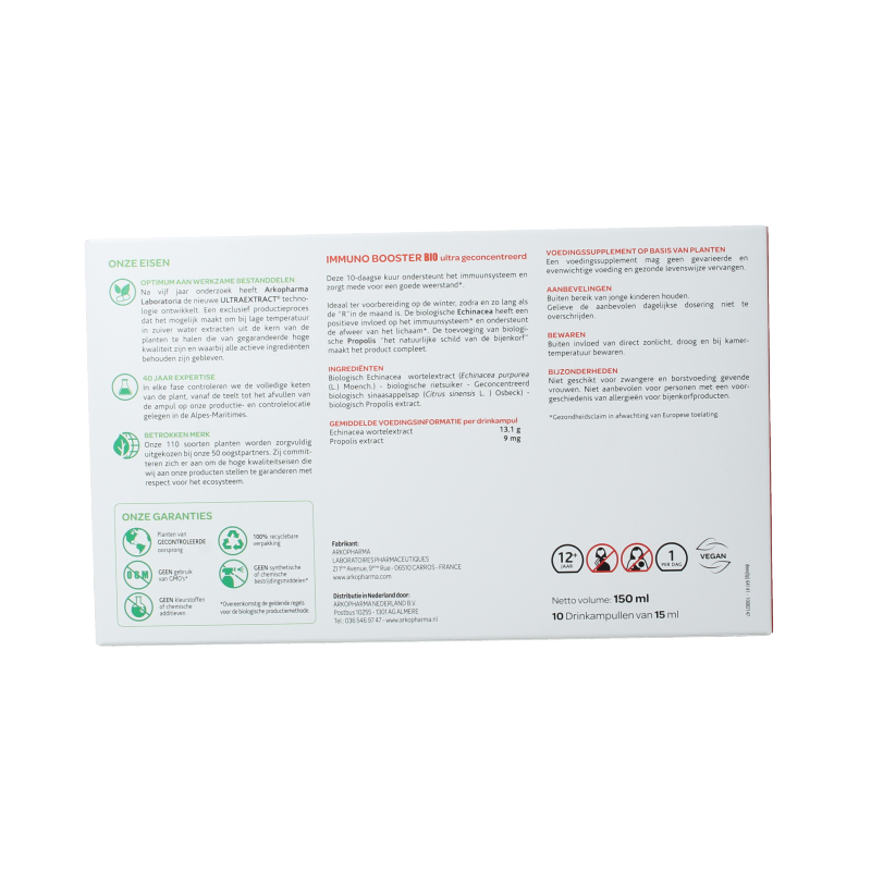 Arkofluids Immuno booster 15ml bio - Afbeelding 2