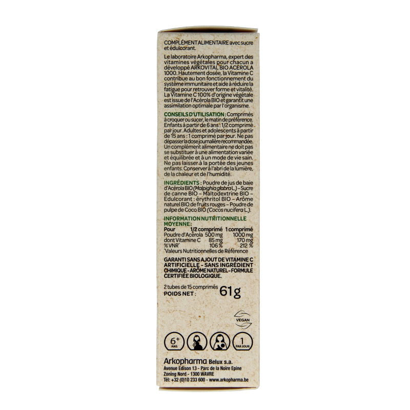 Arkovital Acerola 1000 bio - Afbeelding 5