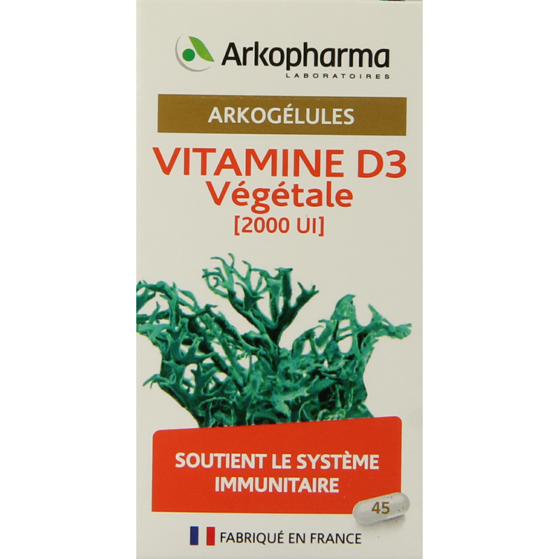 Arkocaps Vitamine D3 2000IE vegan - Afbeelding 4