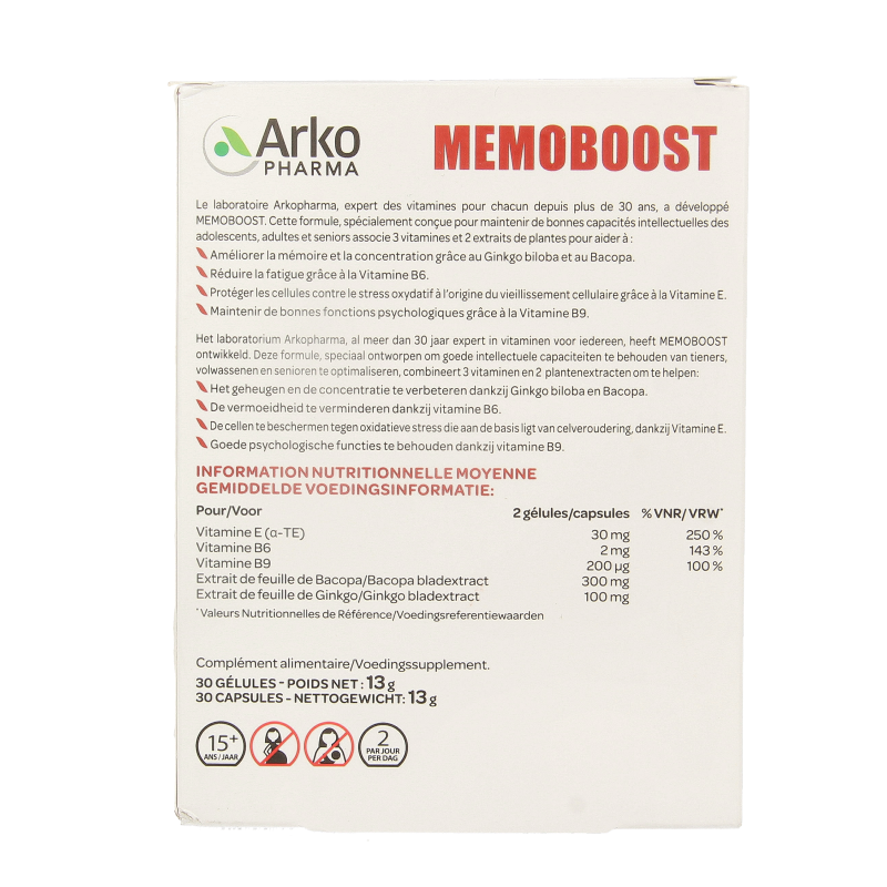 Arkopharma Memoboost - Afbeelding 3