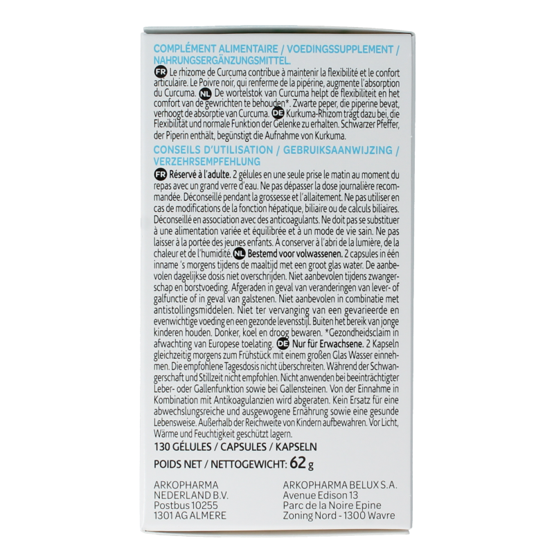 Arkocaps Curcuma - Afbeelding 3