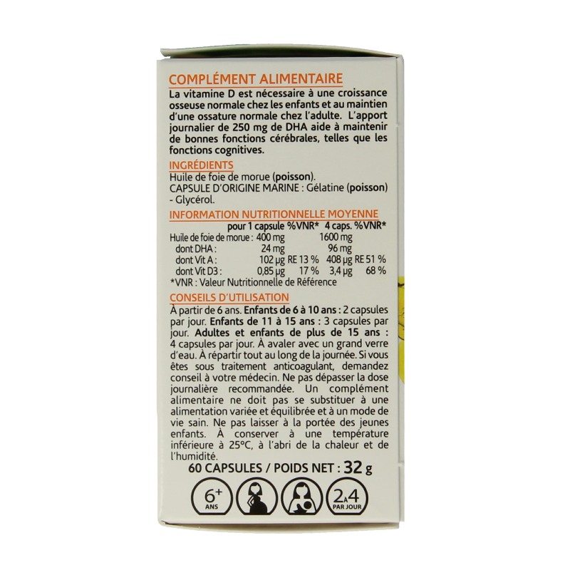 Arkocaps Levertraanolie - Afbeelding 3